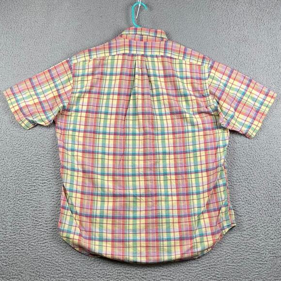 VTG Ralph Lauren Blake Button Shirt Men's Large Preppy Plaid Causal Classic - Picture 8 of 8